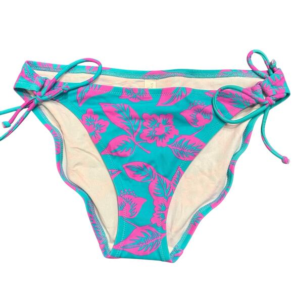 Victoris’s Secret Women’s aqua purple Hawaiian string bikini. size L - Picture 3 of 6
